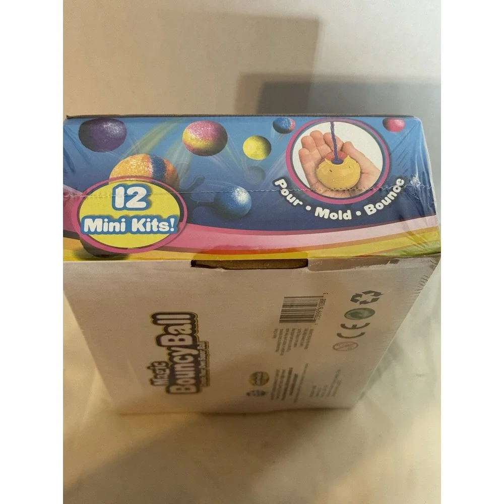 Creative Kids Magic‎ Bouncy Ball Kit 12 Mini Sets DIY Make Your Own Super Balls